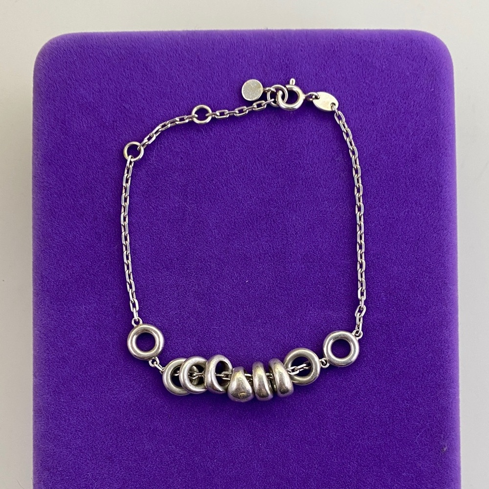 💛 Vintage Links of London Sterling Silver Sweetie Bracelet | Designer Charm